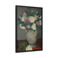 Manet, Édouard - Peonies (1864) - Matte Canvas, Framed