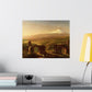 Cole. Thomas - Mount Etna from Taormina (1843) - Satin Posters