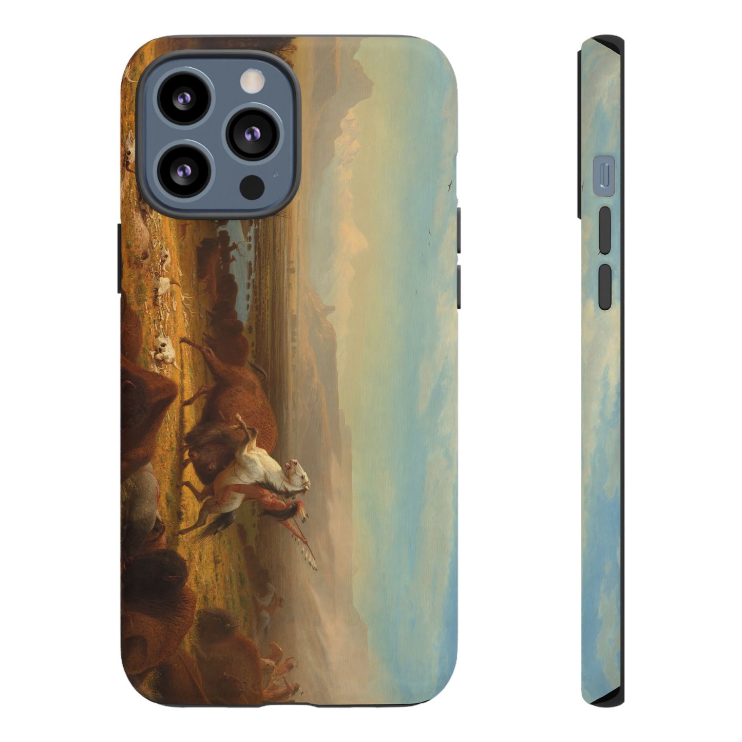 Bierstadt, Albert - The Last of the Buffalo  (1888) - Tough Phone Cases