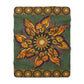Pacio, Adam - Monarch Buttefly Mandala - Sherpa Fleece Blanket