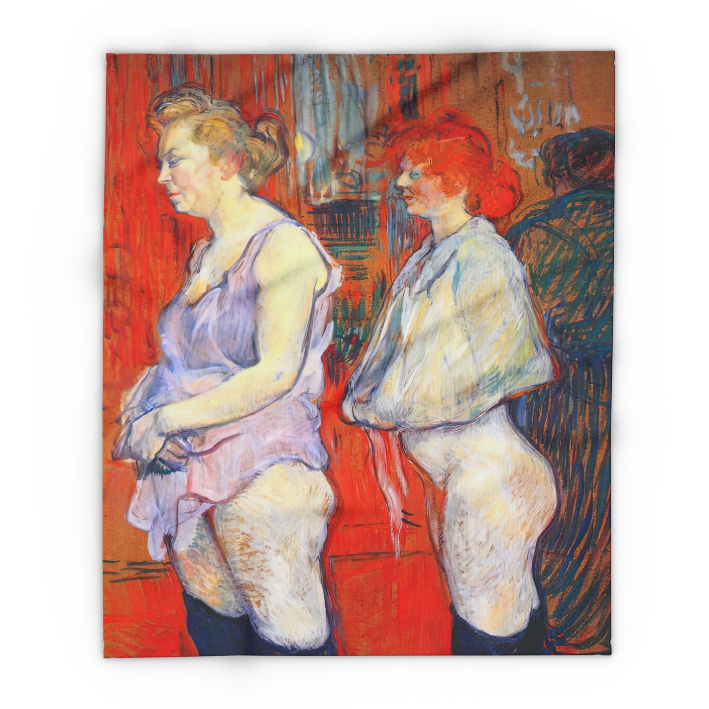 Toulouse-Lautrec, Henri - The Medical Inspection (1894) - Arctic Fleece Blanket