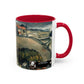 Cézanne, Paul - A Modern Olympia (1874) - Colorful Accent Mugs