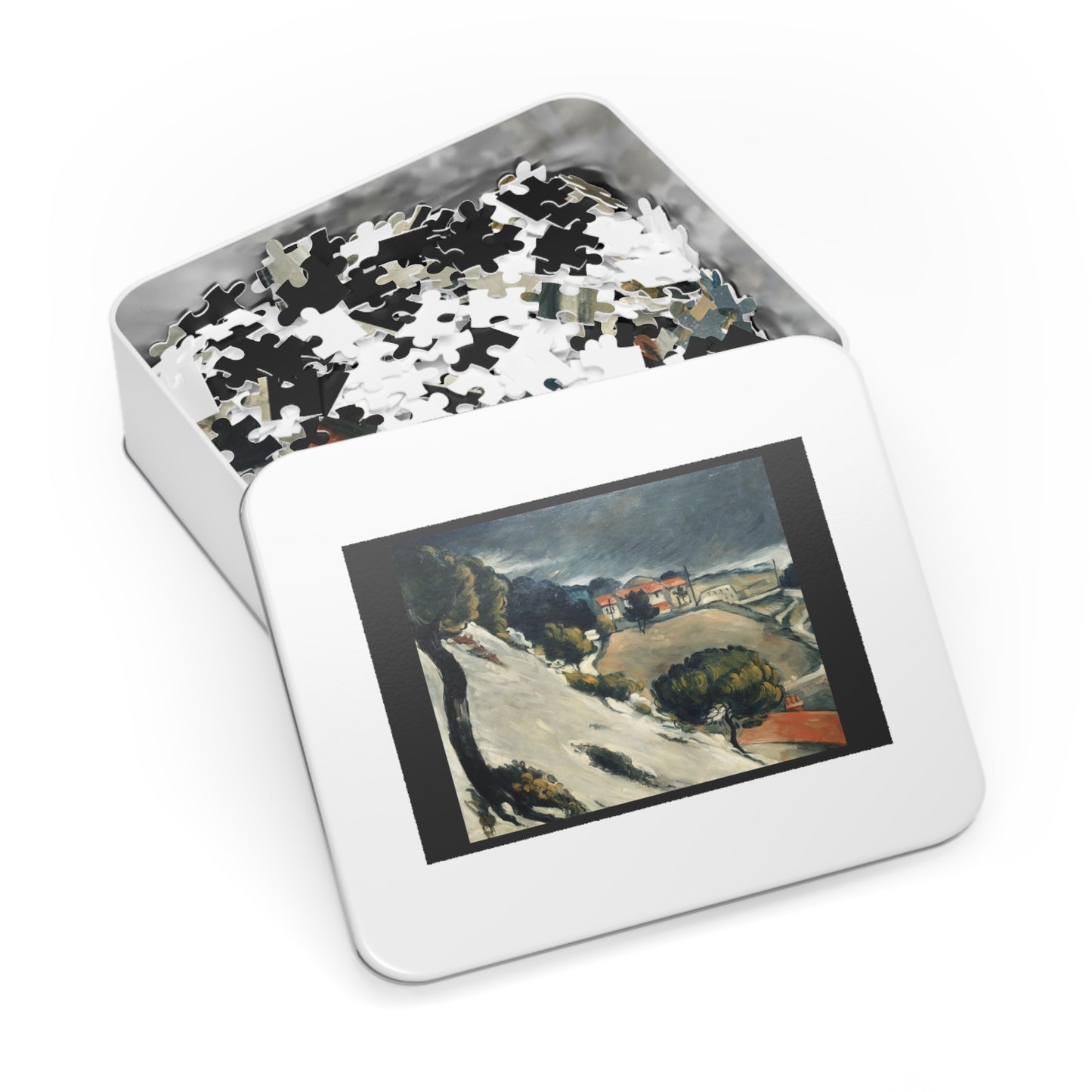 Cézanne's "L’Estaque, Melting Snow" - 1000pc Jigsaw Puzzle
