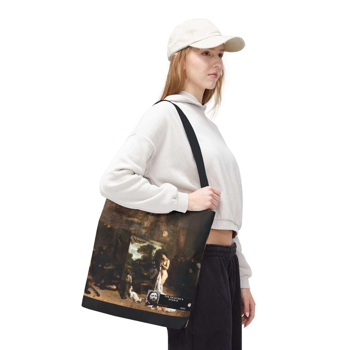 Courbet, Gustave - The Painter’s Studio (1855) - Tote Bag
