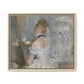 Morisot, Berthe - Woman at Her Toilette (1880) - Matte Canvas, Framed