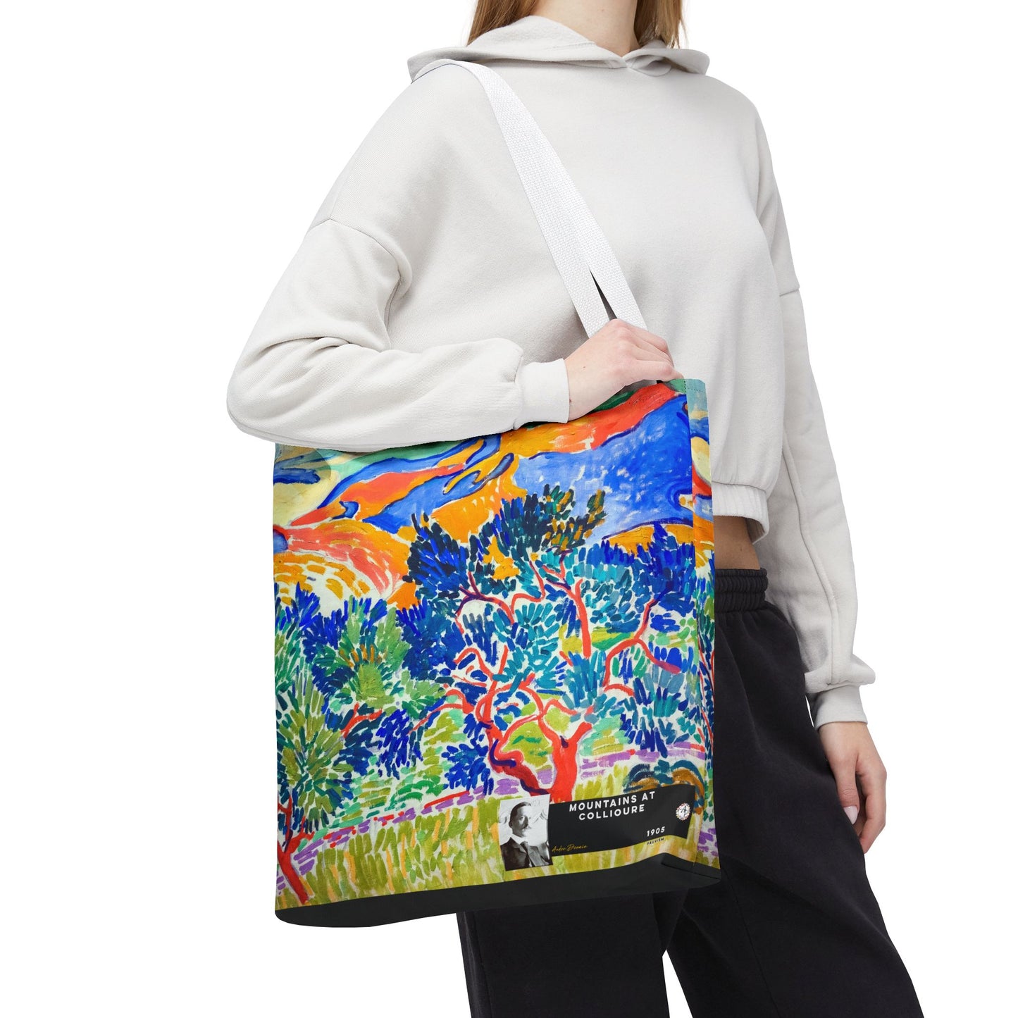 Derain, André - Mountains at Collioure (1905) - Tote Bag