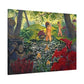Ranson, Paul - The Lotus Bather (1906) - Canvas Block, unframed