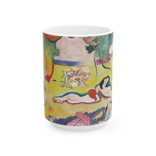 Matisse, Henri - The Joy of Life (1905) - Ceramic Mug