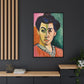 Matisse, Henri - The Green Stripe (1905) - Matte Canvas, Framed