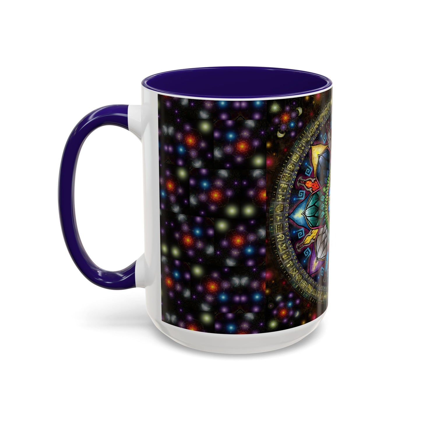 Pacio, Adam - Mystic Jewel Mandala - Colorful Accent Mugs