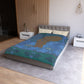 Ranson, Paul - The Blue Bather (1891) - Microfiber Duvet Cover