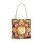 Filiger, Charles - Woman’s Head with Closed Eyes (1893) - Tote Bag