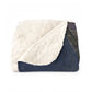 Pissarro, Camille - The Boulevard Montmartre At Night (1897) - Sherpa Fleece Blanket