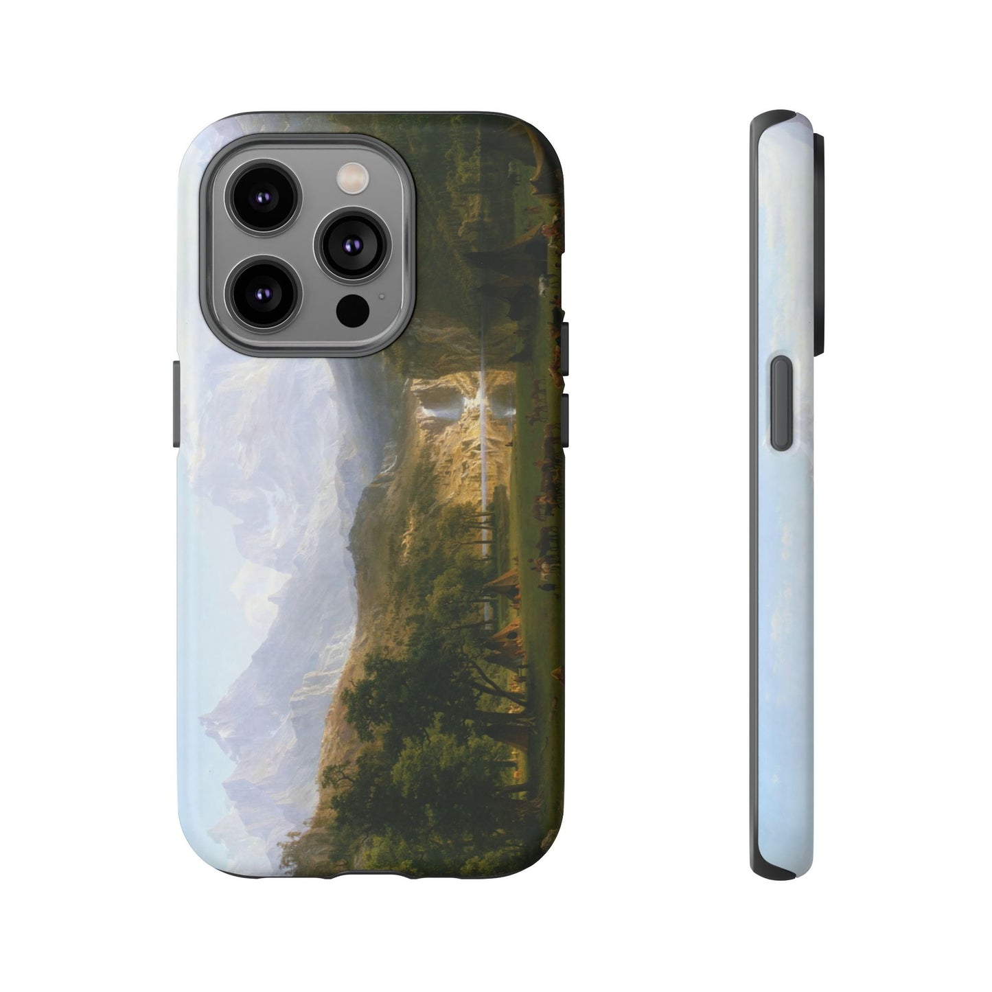 Bierstadt, Albert - The Rocky Mountains, Lander’s Peak (1863) - Tough Phone Cases