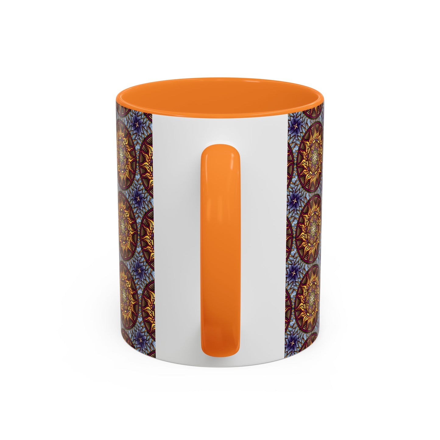 Pacio, Adam - Solar Disc Mandala - Colorful Accent Mugs