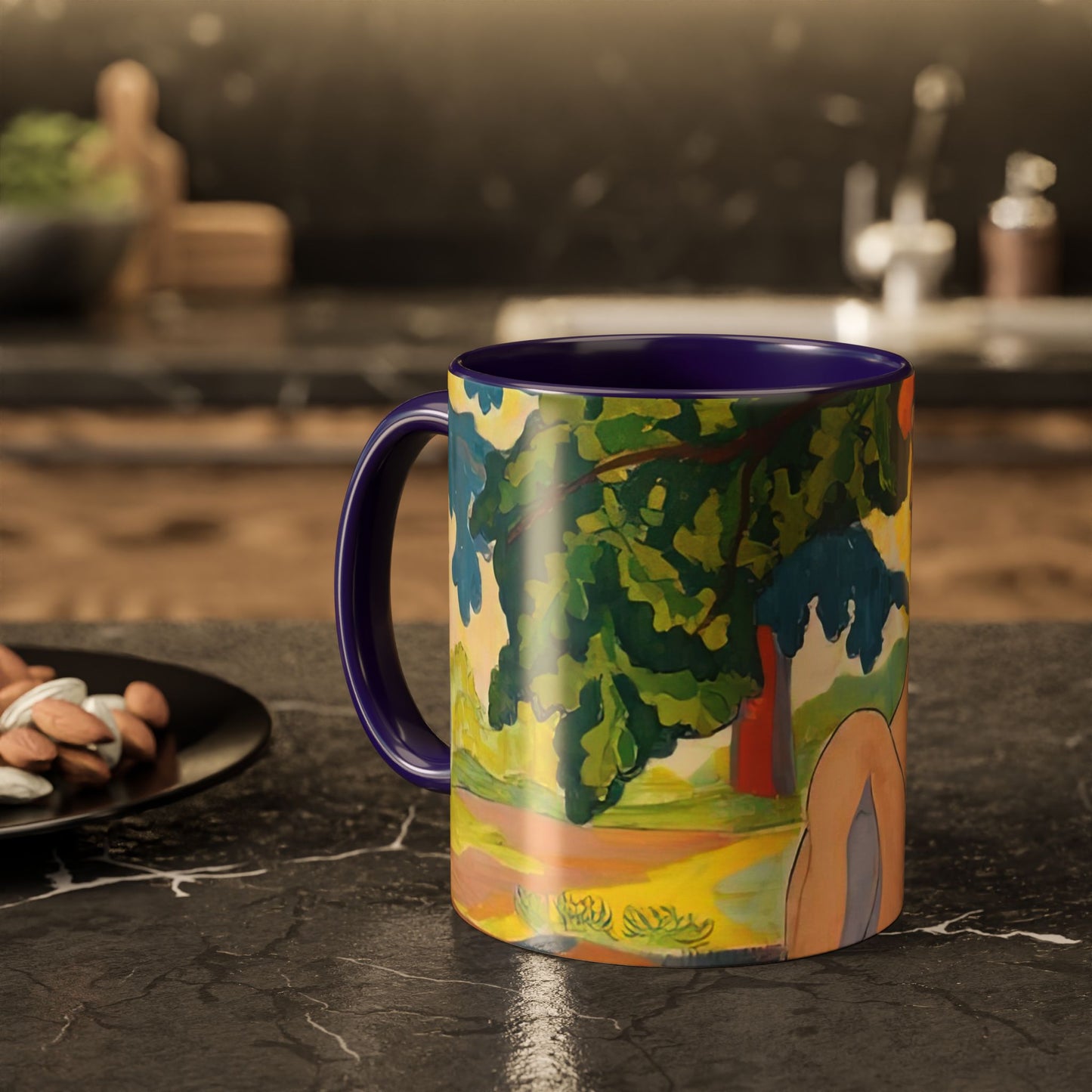 Ranson, Paul - Bather (1898) - Colorful Accent Mugs
