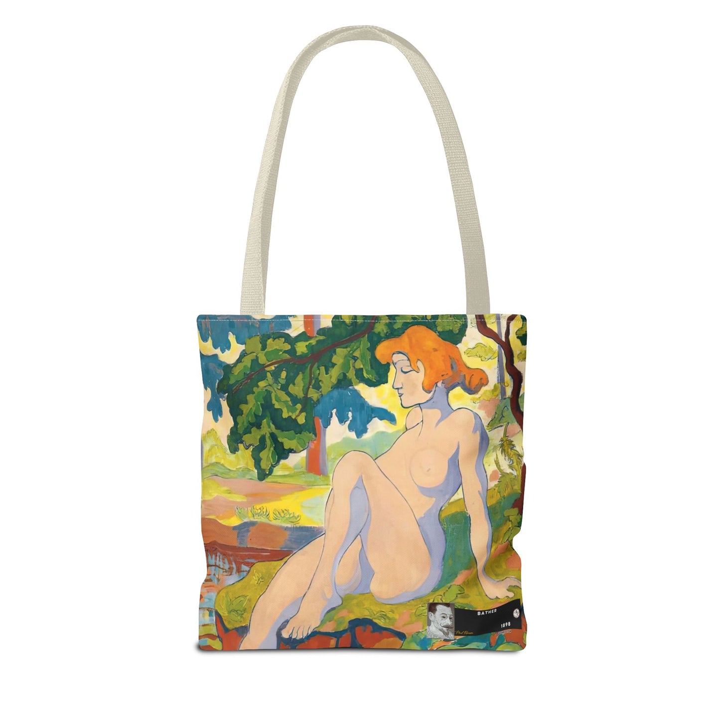 Toulouse-Lautrec, Henri - At the Moulin Rouge (1892) - Tote Bag