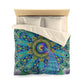 Pacio, Adam - Melek Taus Mandala - Microfiber Duvet Cover