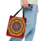 Solar Disc Mandala - Tote Bag
