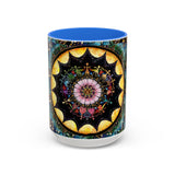 Obsidian Grandmothers Mandala - Colorful Accent Mugs