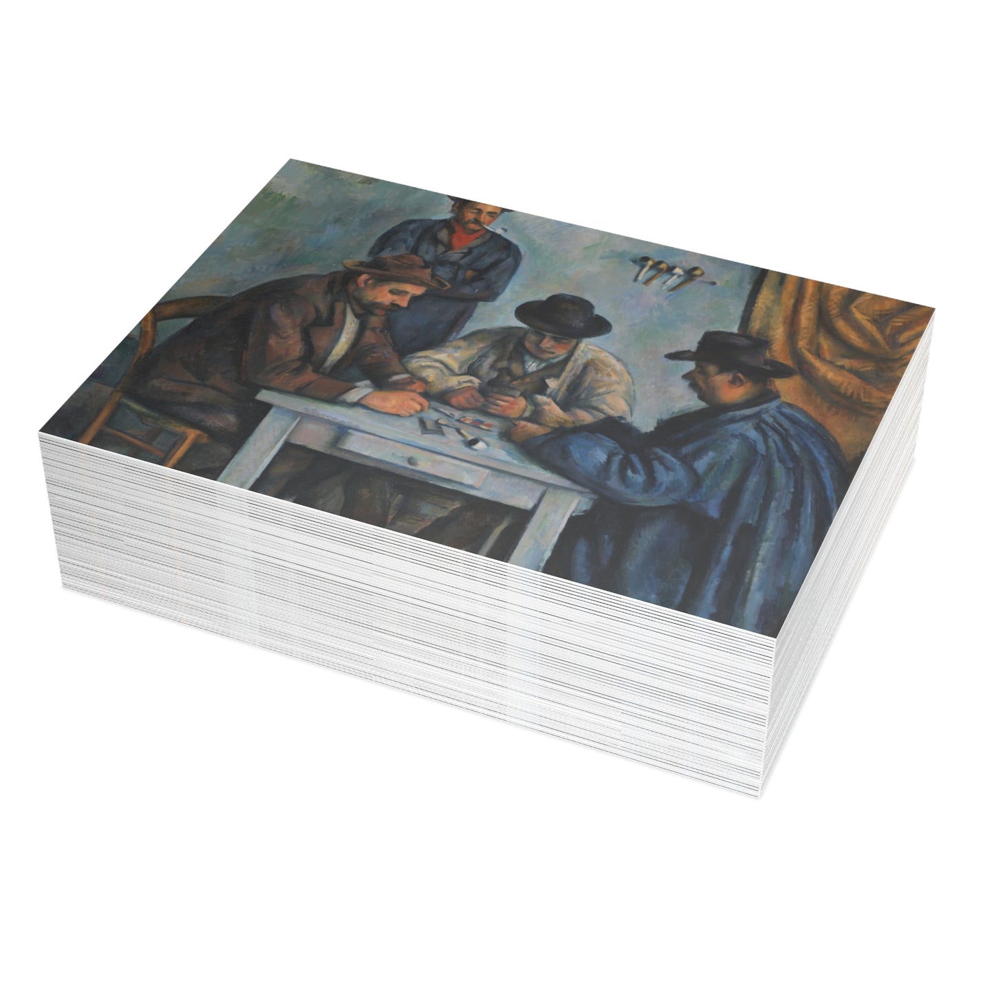 Cézanne, Paul - The Card Players (1892) - Postcard Bundles with Envelopes Included