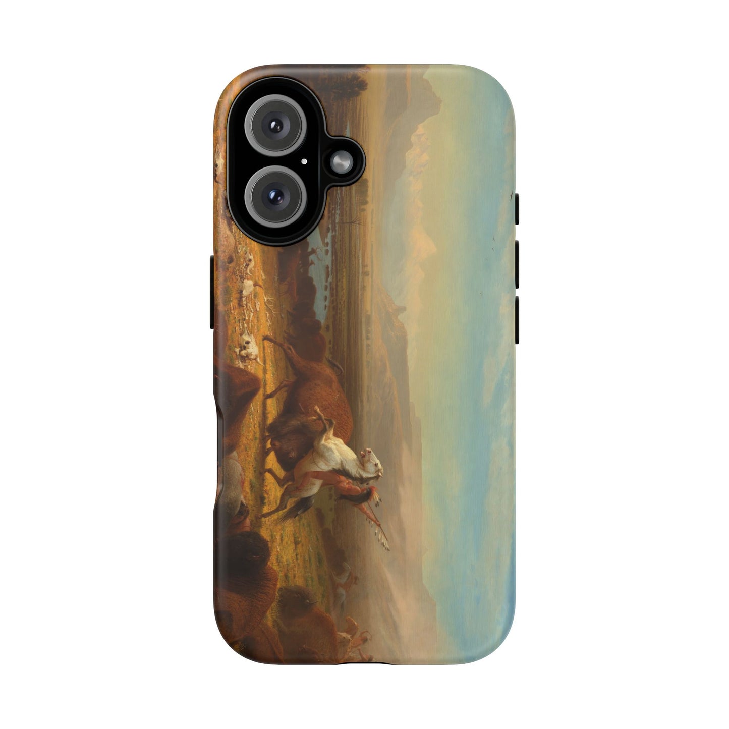 Bierstadt, Albert - The Last of the Buffalo  (1888) - Tough Phone Cases