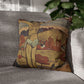 Gauguin, Paul - The Yellow Christ (1889) - Suede Square Pillowcase