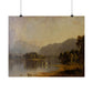 Gifford, Sanford Robinson - Mount Washington from the Saco  (1858) - Satin Posters