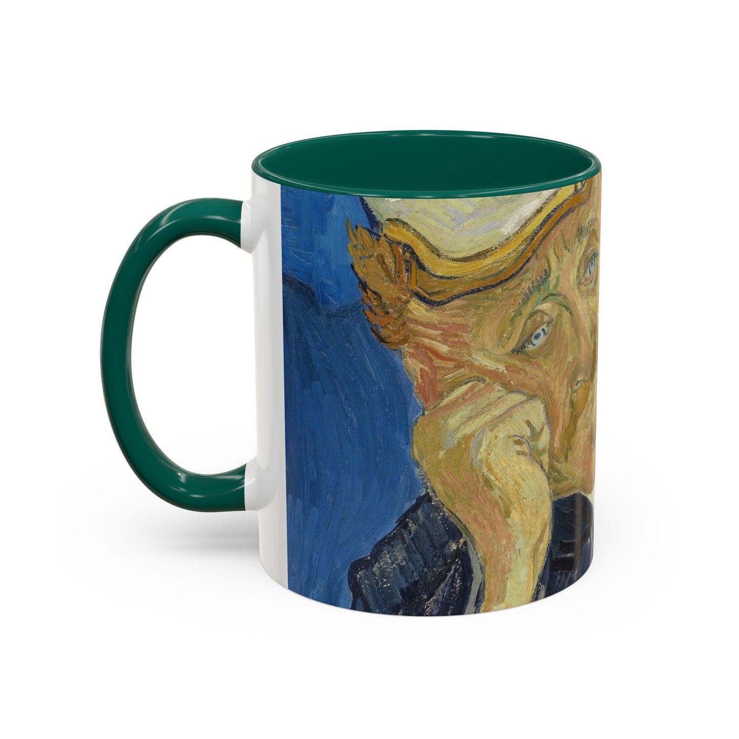 Van Gogh, Vincent - Portrait of Dr. Paul Gachet (1890) - Colorful Accent Mugs
