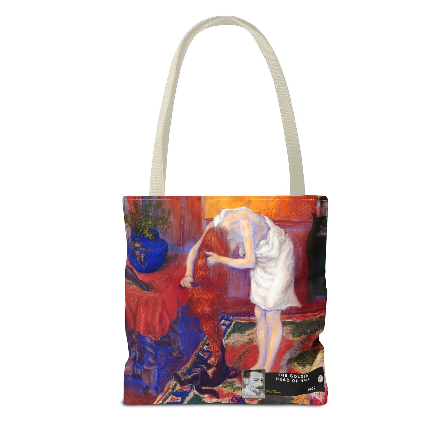 Ranson, Paul - The Golden Head of Hair (1909) - Tote Bag