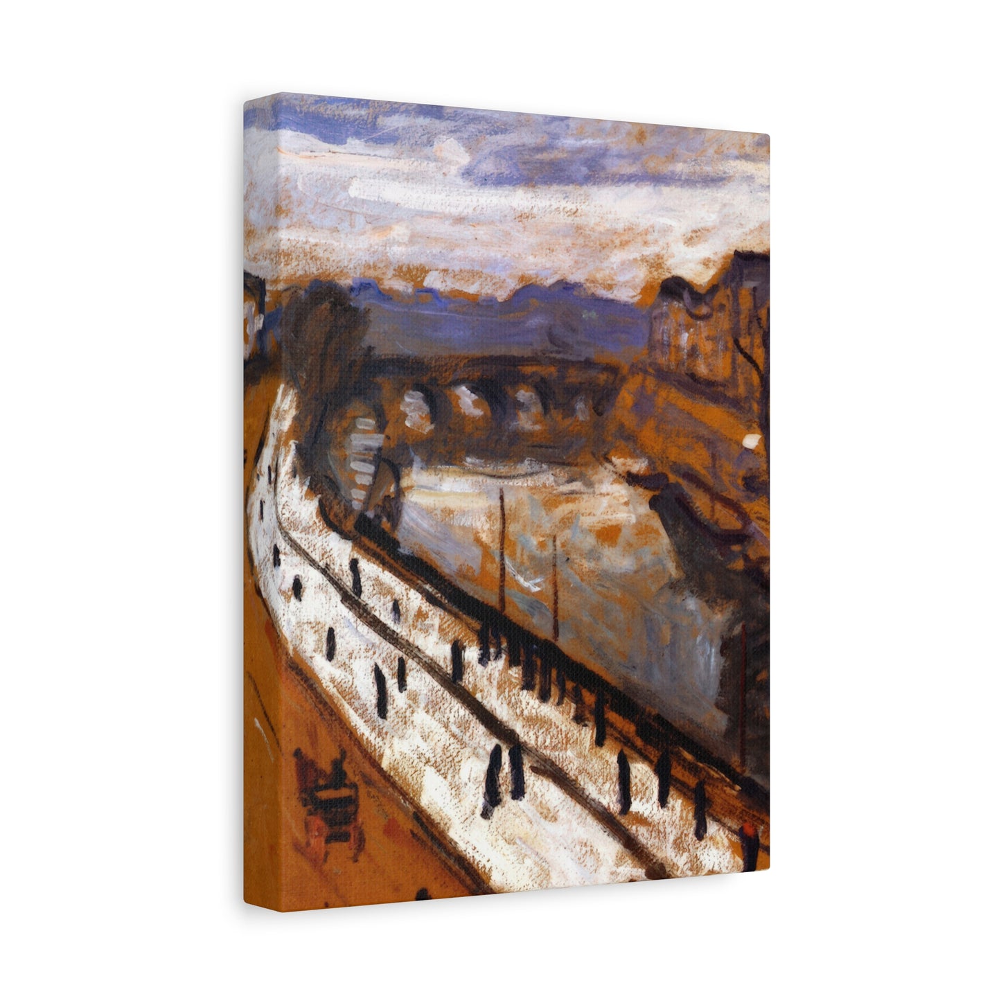Marquet, Albert - Quai des Grands-Augustins (1905) - Canvas Block, unframed