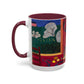 Matisse, Henri - The Dessert Harmony in Red (1908) - Colorful Accent Mugs