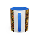 Monarch Butterfly Mandala - Colorful Accent Mugs