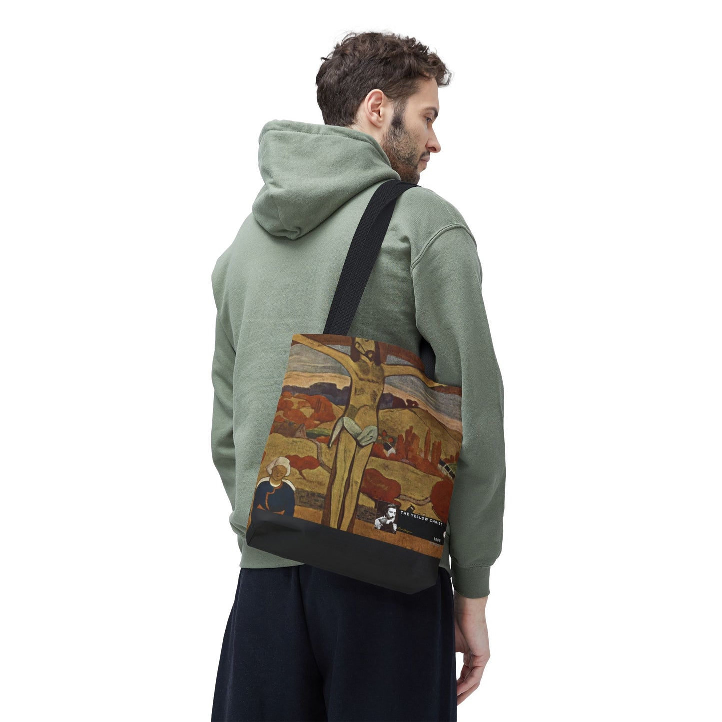 Gauguin, Paul - The Yellow Christ (1889) - Tote Bag