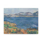 Cézanne, Paul - The Bay of Marseille, Seen from L'Estaque (1885) - Canvas Block, unframed