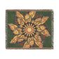 Pacio, Adam - Monarch Butterfly Mandala - Woven Blanket
