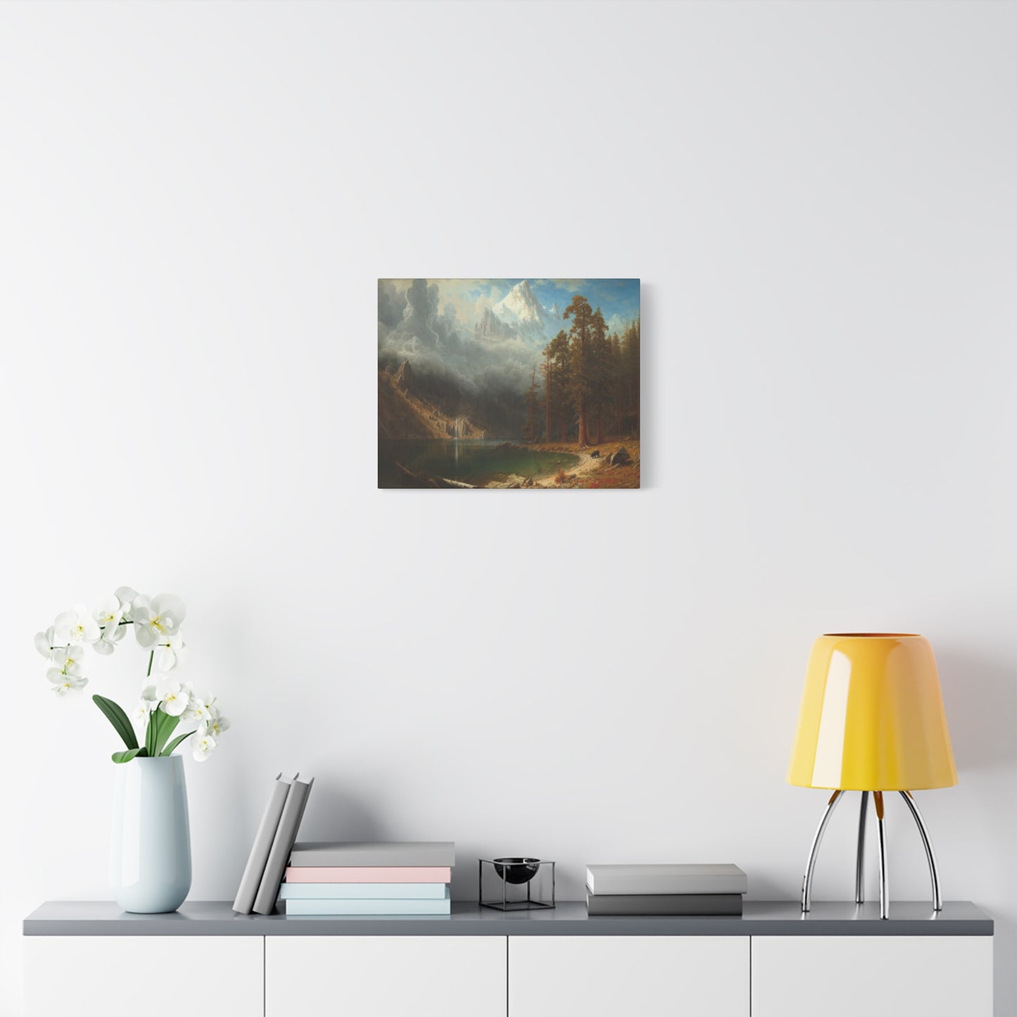 Bierstadt, Albert - Mount Corcoran (1877)- Canvas Block, unframed