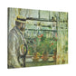 Morisot, Berthe - Eugene Manet on the Isle of Wight (1875) - Canvas Block, unframed