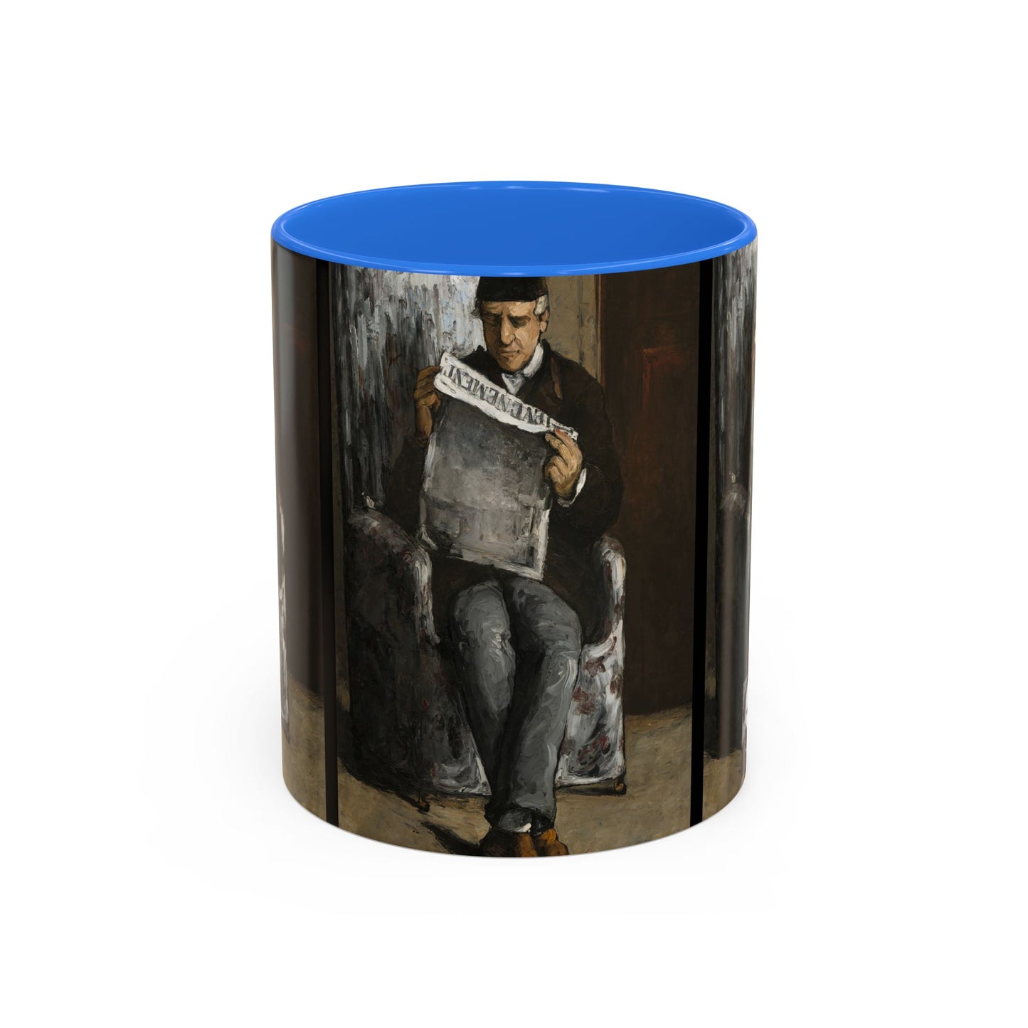 Cézanne, Paul - The Artist’s Father (1866) - Colorful Accent Mugs