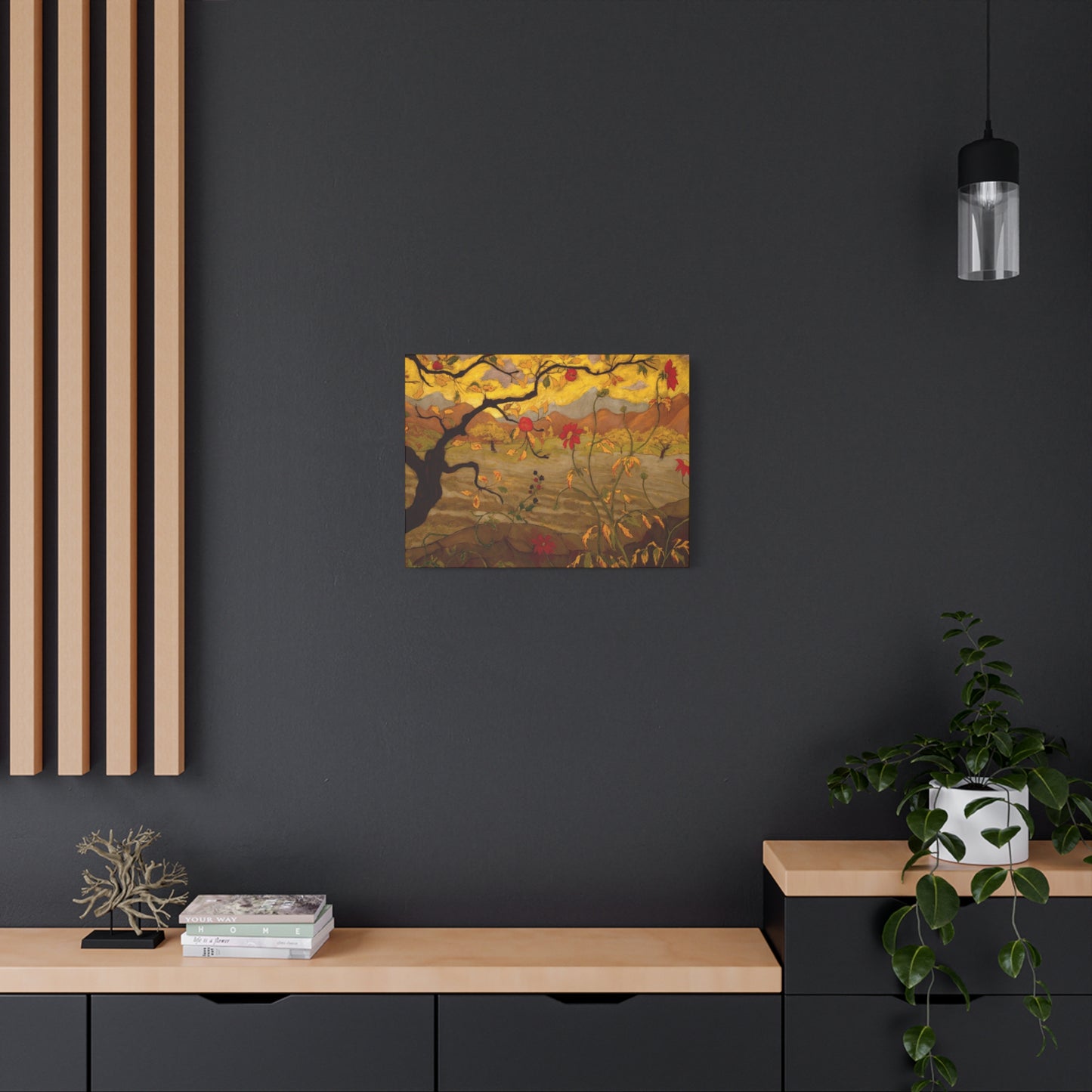 Ranson, Paul - Apple Tree with Red Fruit (1902) - Canvas Block, unframed