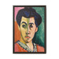 Matisse, Henri - The Green Stripe (1905) - Matte Canvas, Framed
