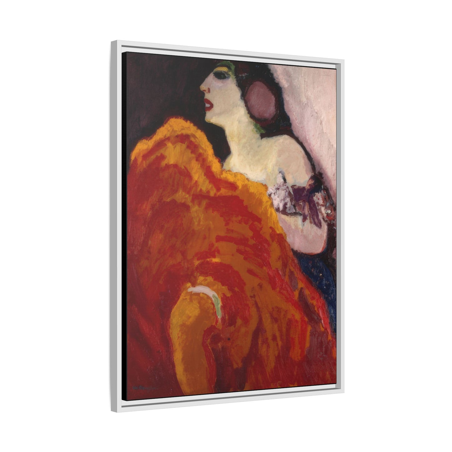 Van Dongen, Kees - The Red Dancer (1907) - Matte Canvas, Framed