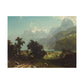 Bierstadt, Albert - Lake Lucerne (1858) - Satin Posters