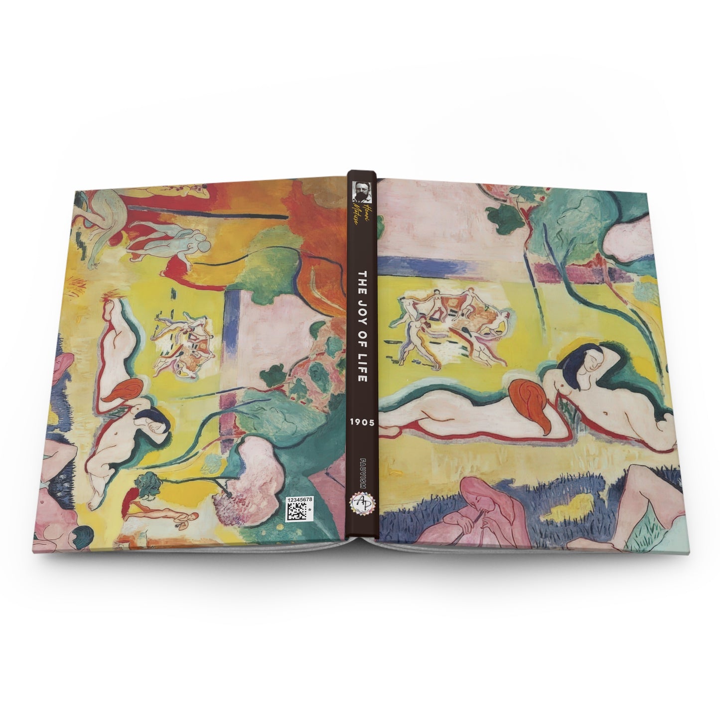 Matisse, Henri - The Joy of Life (1905) - Hardcover Journal Matte