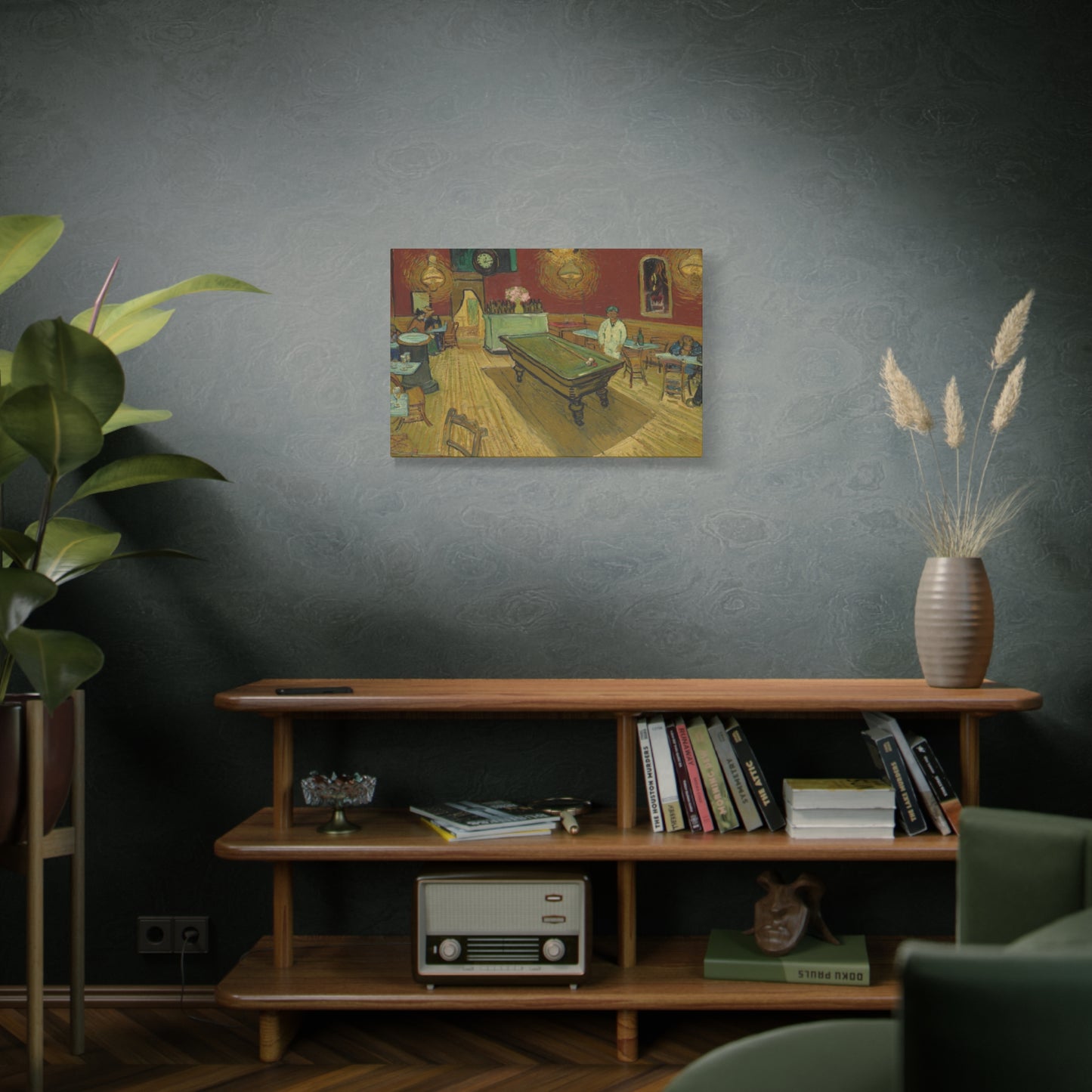 Van Gogh, Vincent - The Night Cafe (1888) - Canvas Block, unframed
