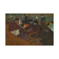 Lautrec, Henri - At the Moulin Rouge (1892) - Canvas Block, unframed