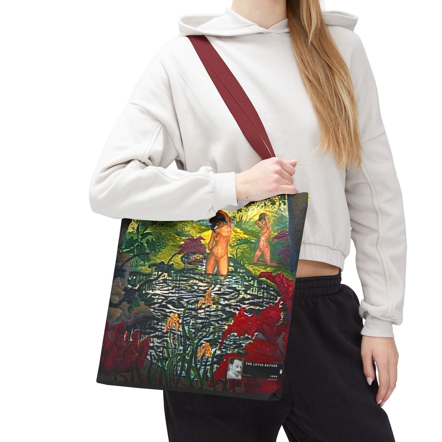 Ranson, Paul - The Lotus Bather (1906) - Tote Bag
