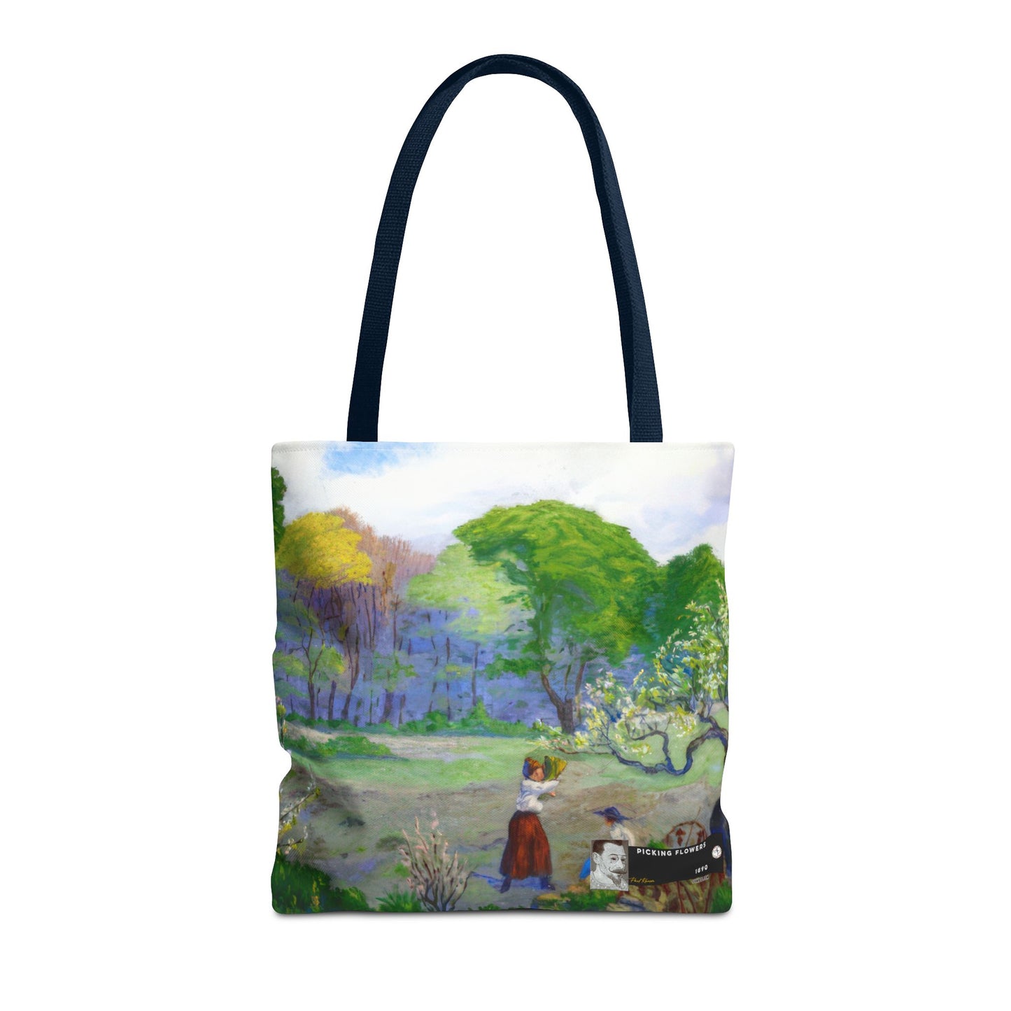 Ranson, Paul - Picking Flowers (1890) - Tote Bag