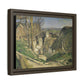 Cézanne, Paul - The House of the Hanged Man, Auvers-sur-Oise (1874) - Matte Canvas, Framed
