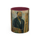 Cézanne, Paul - Portrait of the Artist with a Palette (1890) - Colorful Accent Mugs